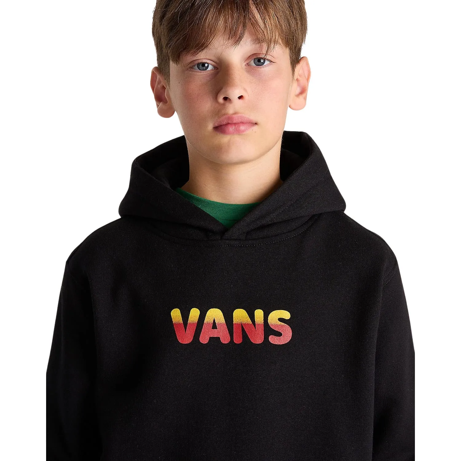 Vans Boys Flame Hoodie - Black