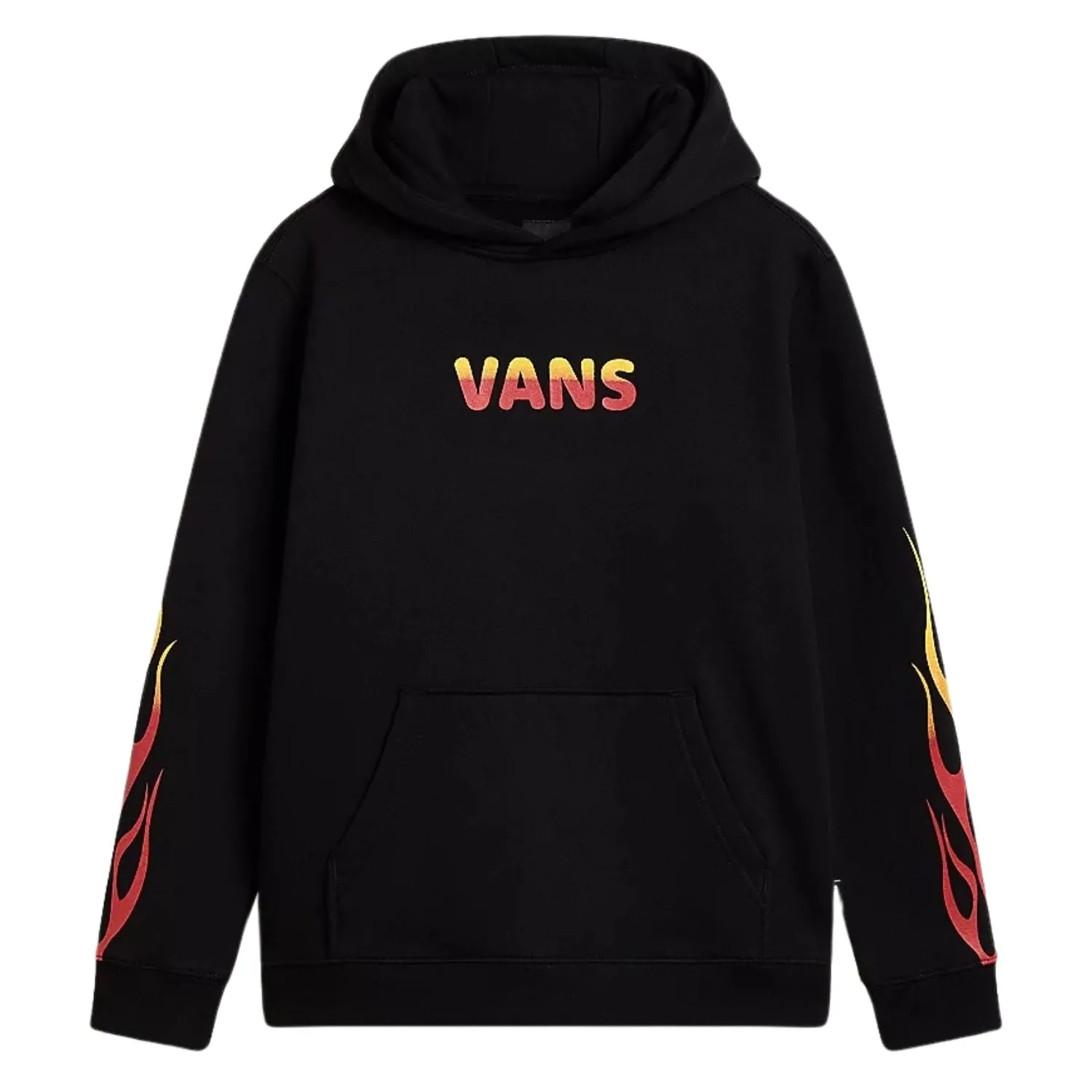 Vans Boys Flame Hoodie - Black